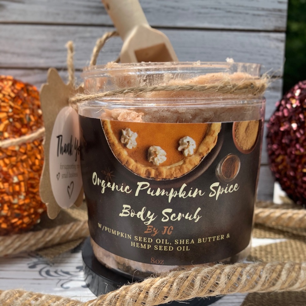 Organic Pumpkin Spice Body Scrub